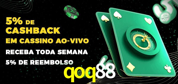 Promoções do cassino ao Vivo qoq88
